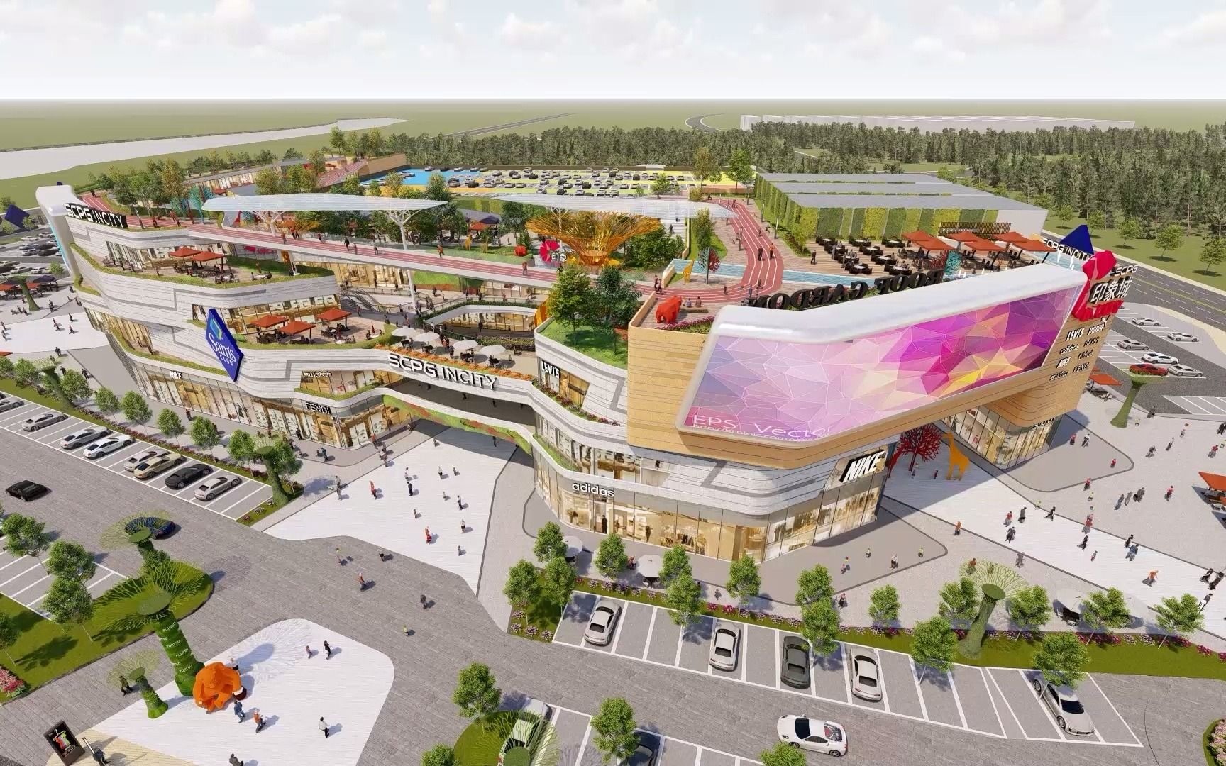 glc设计 | 惠州印象城