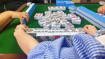 上桌就成色盲了，只认识一种颜色 四川麻将  麻将 - 3of5