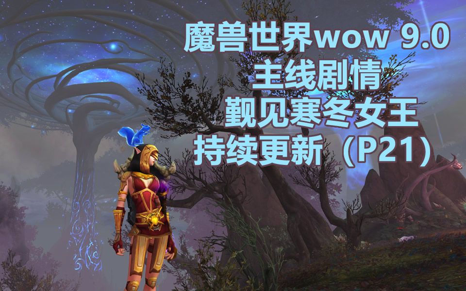 魔兽世界wow 9.0 主线剧情 P21 觐见寒冬女王哔哩哔哩bilibili