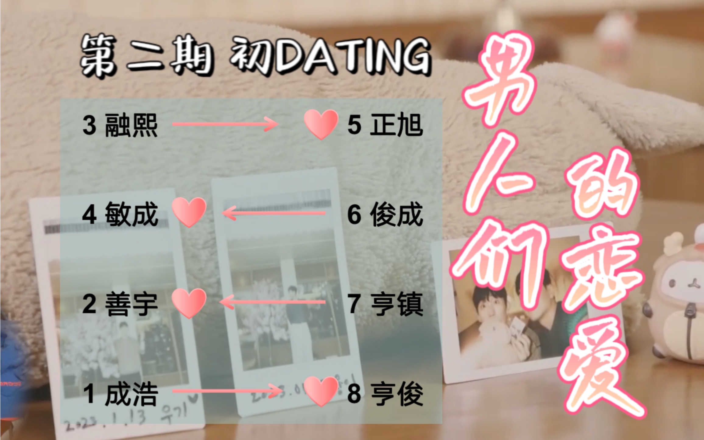 [图]【Re男恋2】EP2 初次dating+意想不到的组合｜新人出现打破局势