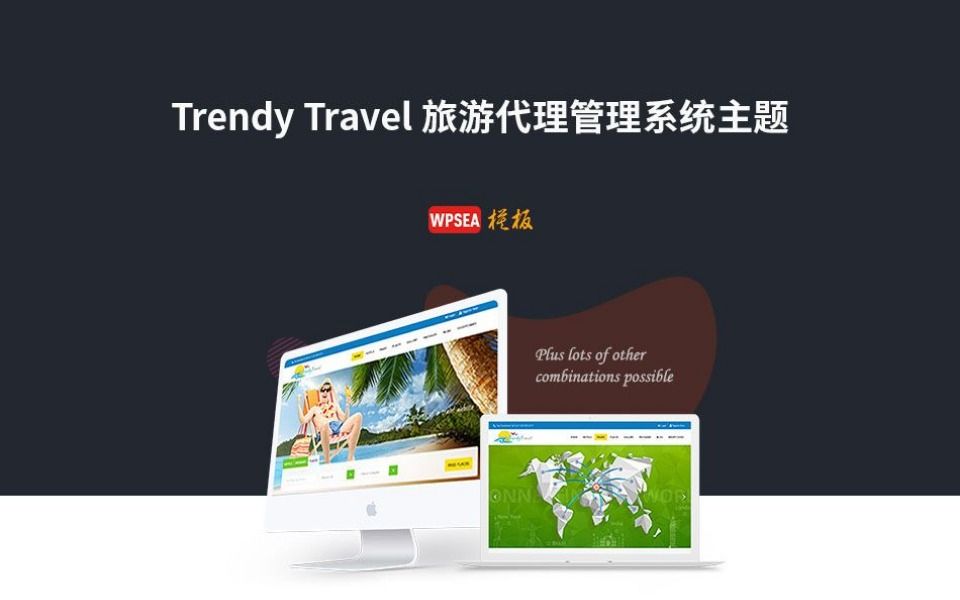 Trendy Travel 旅游代理管理系统主题哔哩哔哩bilibili