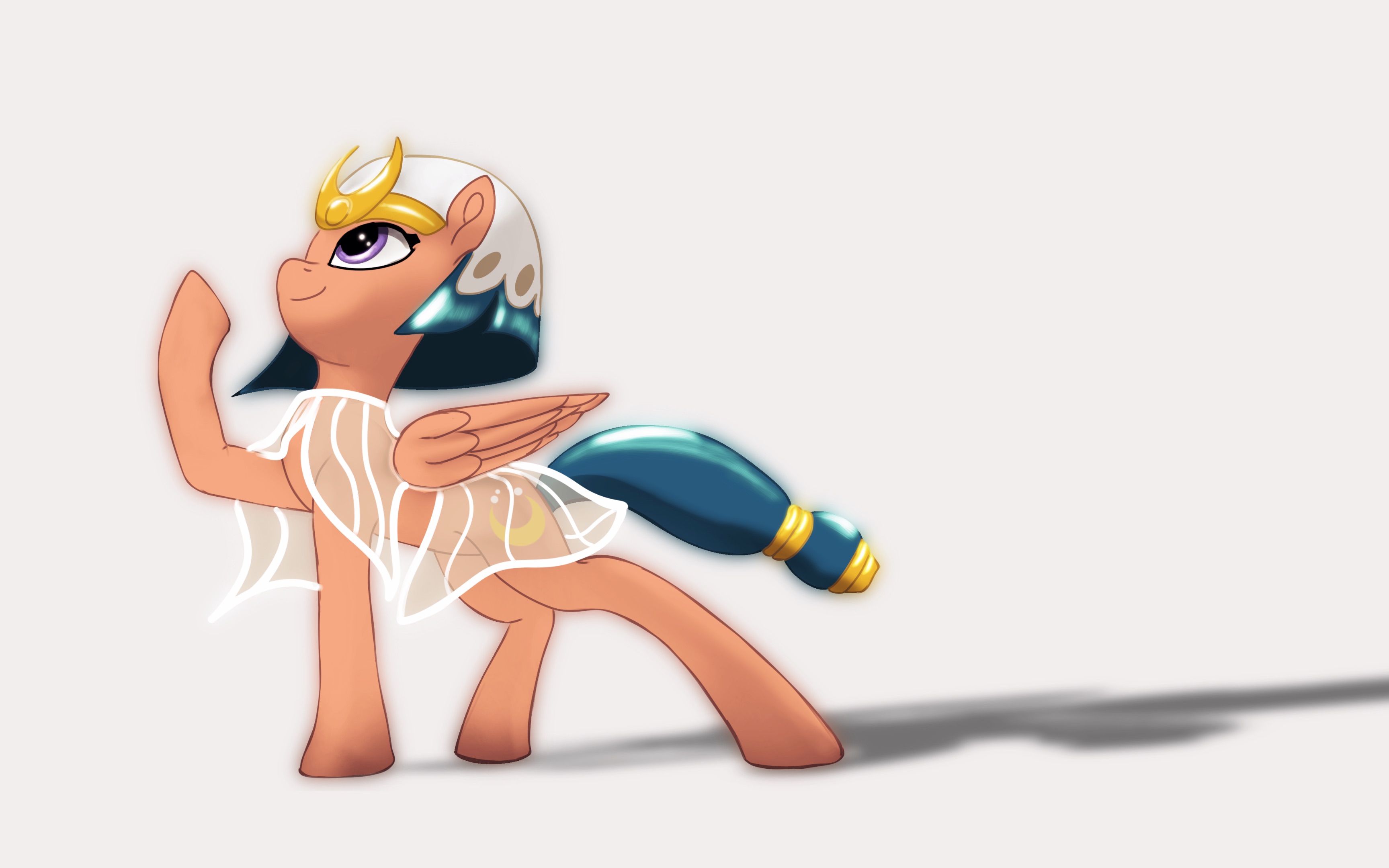 【mlp绘画过程】摸鱼生成的一张沙南布拉