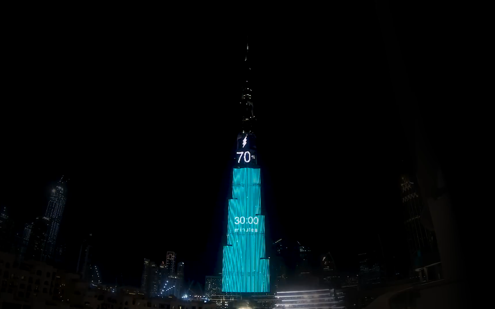 华为迪拜哈利法塔广告【1080p版本】