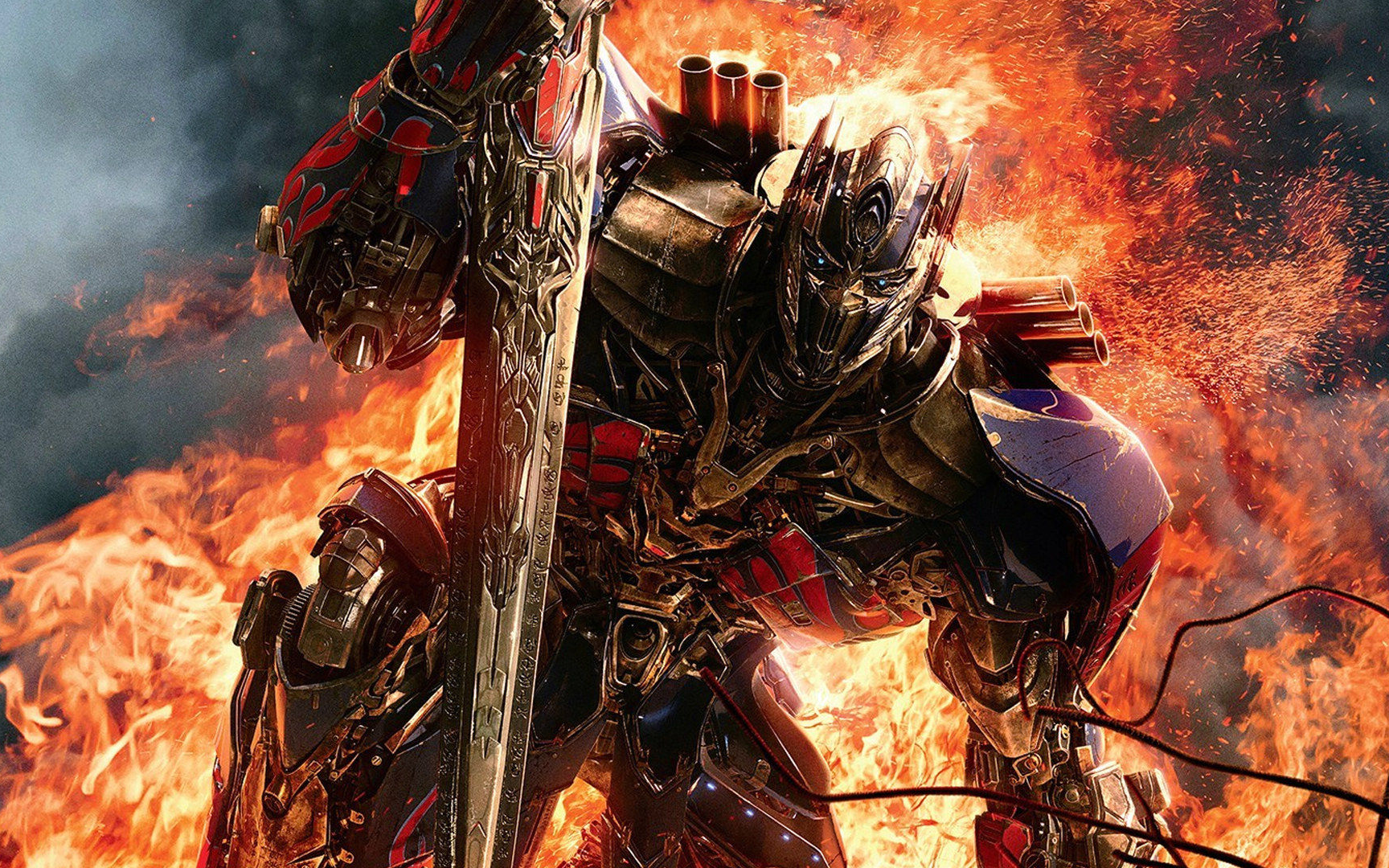 最后的使徒—擎天柱重生新形态(变形金刚2)超燃,天火擎天柱对决堕落