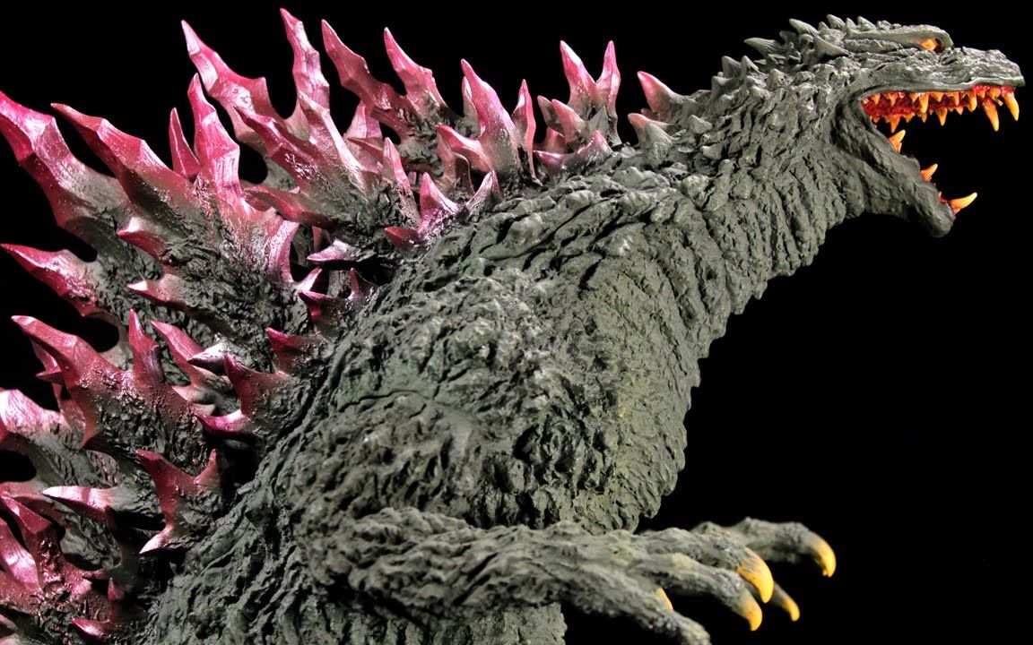 (搬运) 玩具速评 - x-plus 巨兽系列 哥斯拉1999_哔哩哔哩 (゜-゜)つ