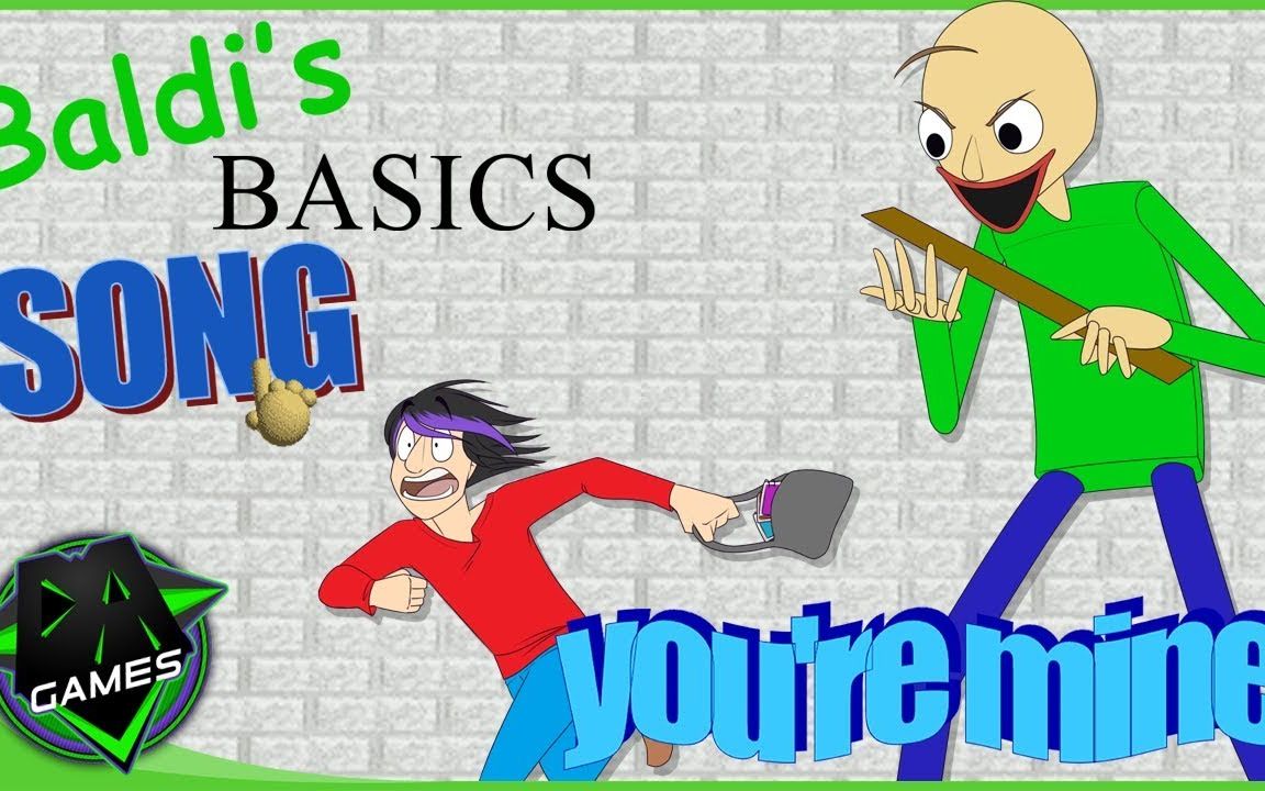 [图]【双语字幕 | DAGames】You're Mine - 你在我的掌控之下（Baldi's Basics SFM）