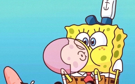 一期海绵宝宝动漫壁纸[彩虹屁] ～