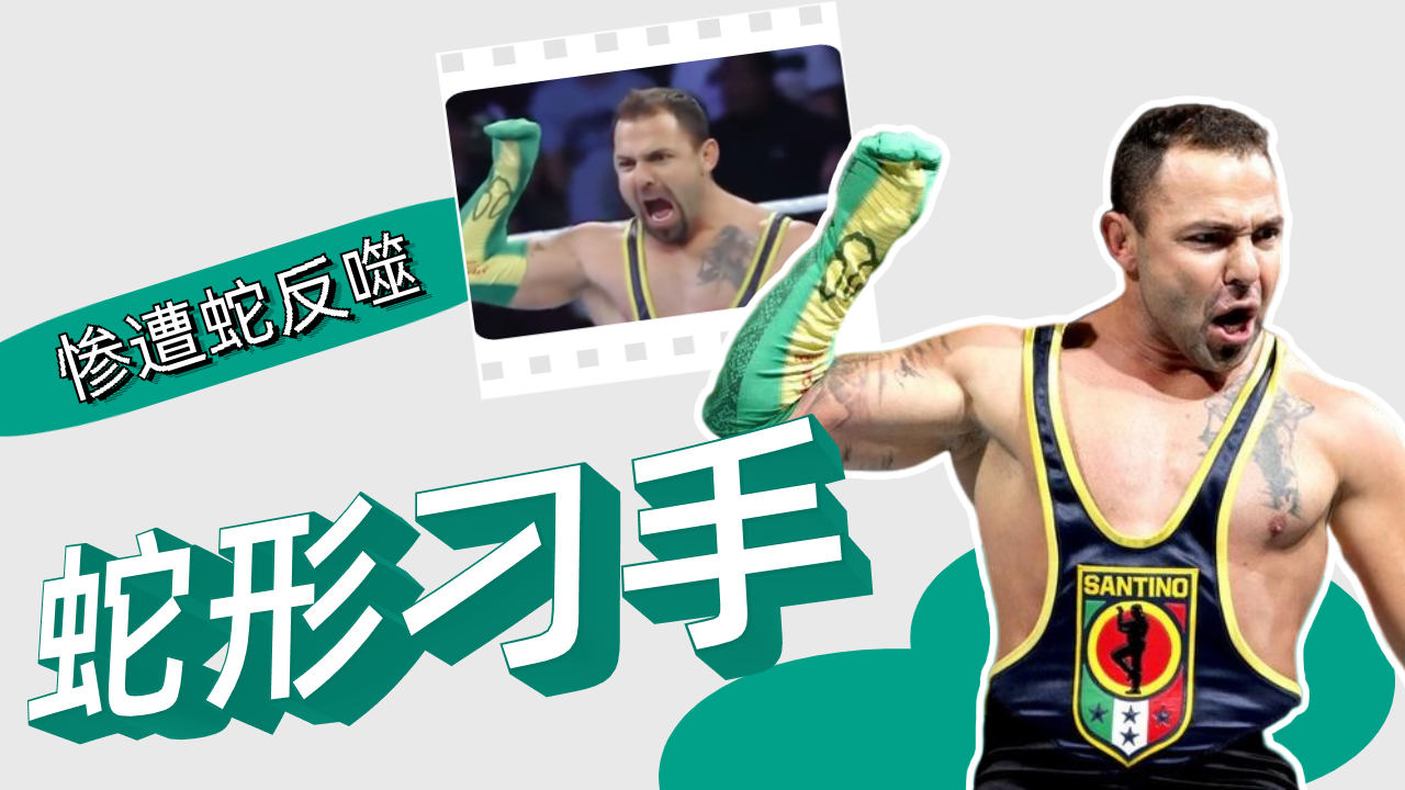 wwe最佳影帝:桑提诺必杀技"蛇形刁手"
