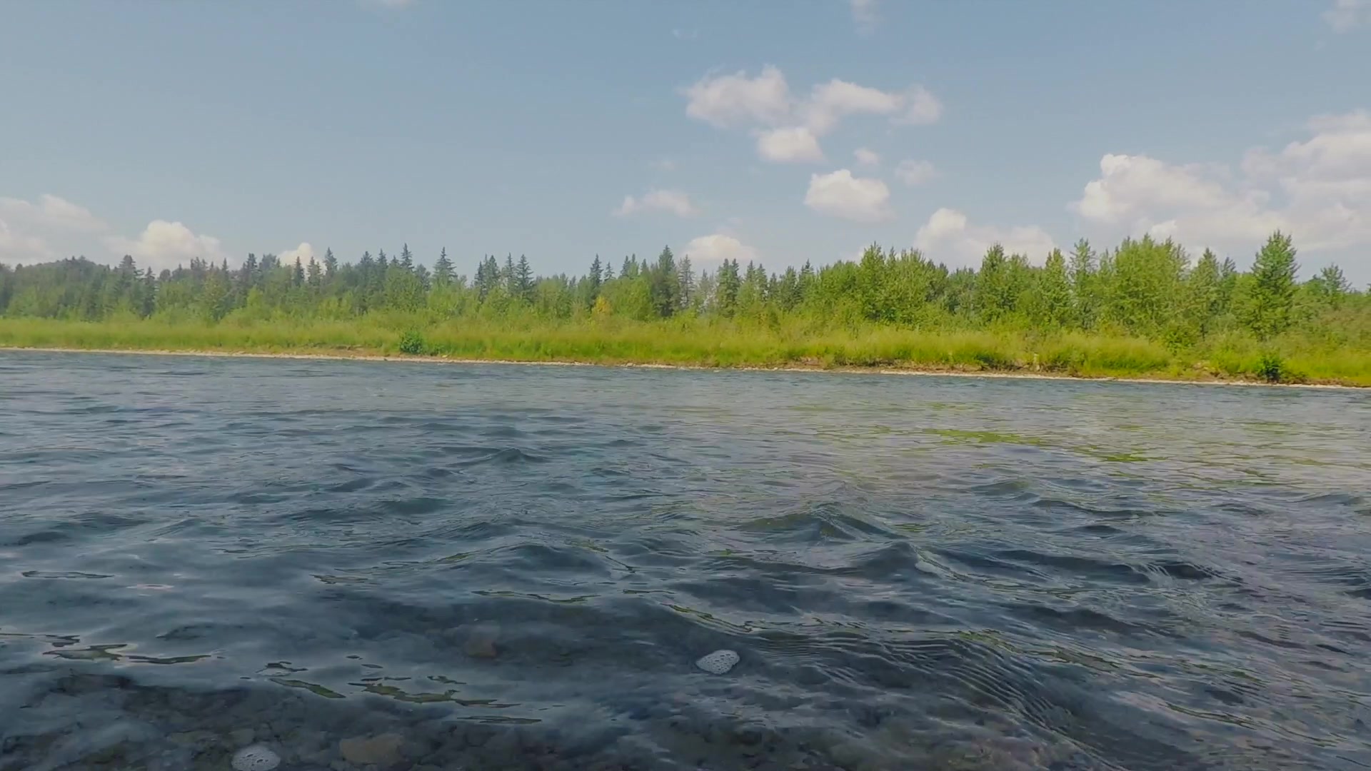 再再次徒步红鹿河 成功