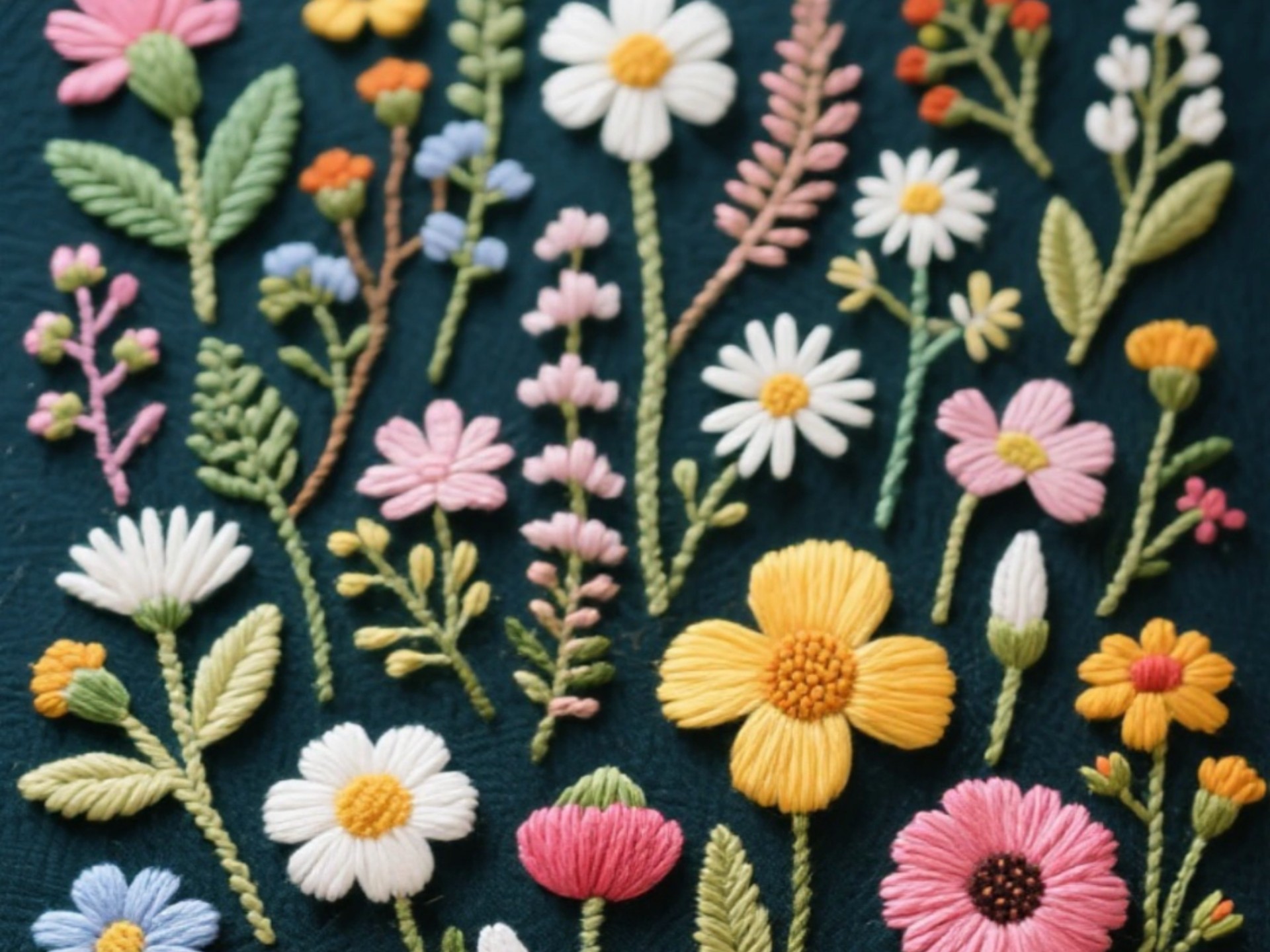 刺绣小花花,新手阶段