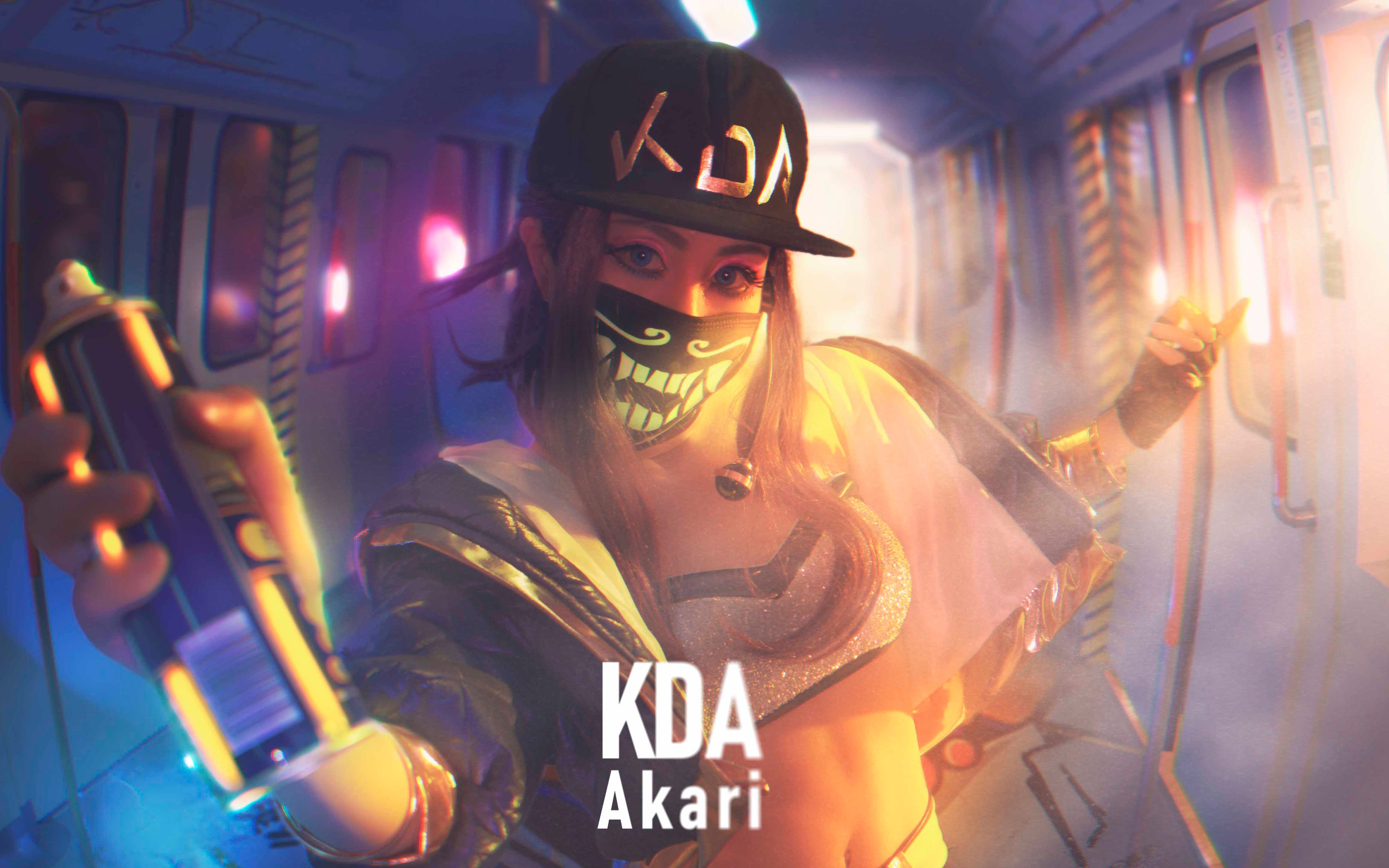 kda akali 地鐵車廂後期流程_嗶哩嗶哩_bilibili