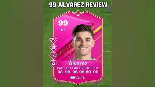 【FC24】FUTTIES阿尔瓦雷斯Alvarez实战表现AmpereMks网络游戏热门视频