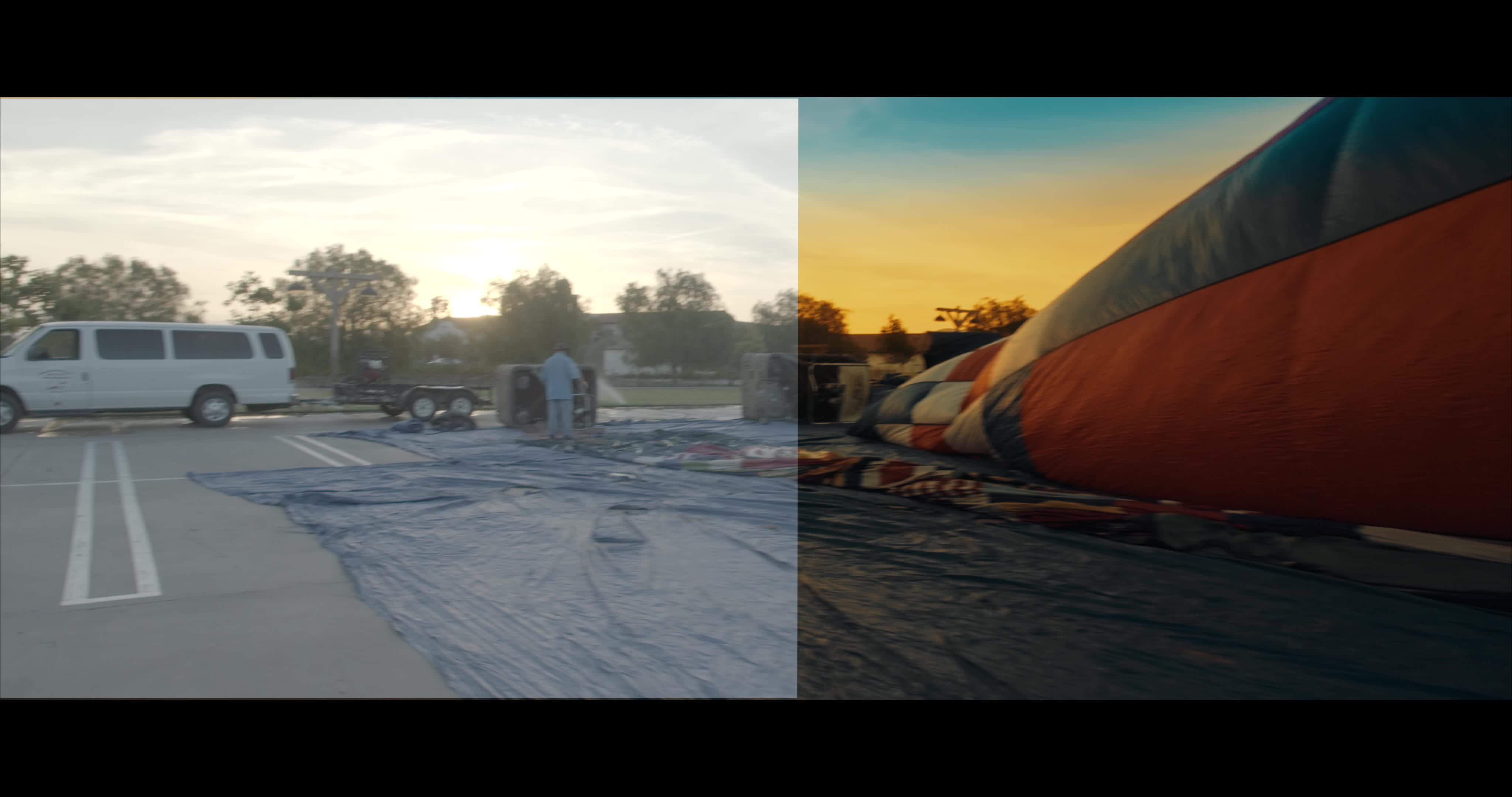 【达芬奇调色】电影质感 teal orange 色调 练习