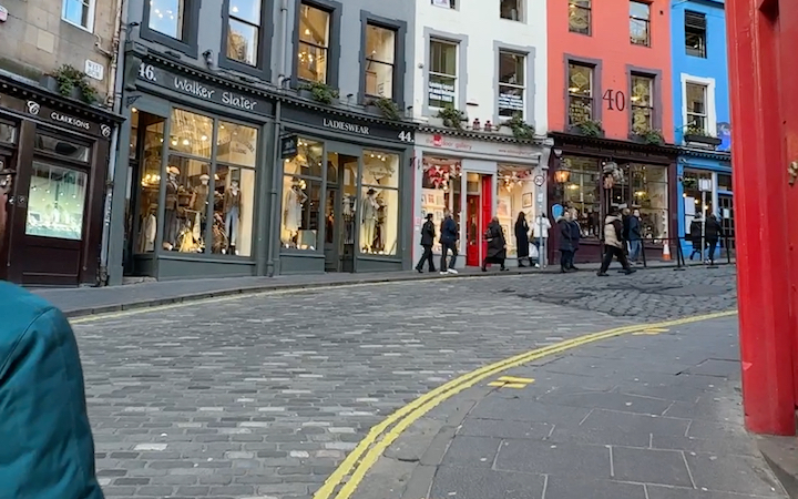 victoria street edinburgh 爱丁堡维多利亚街