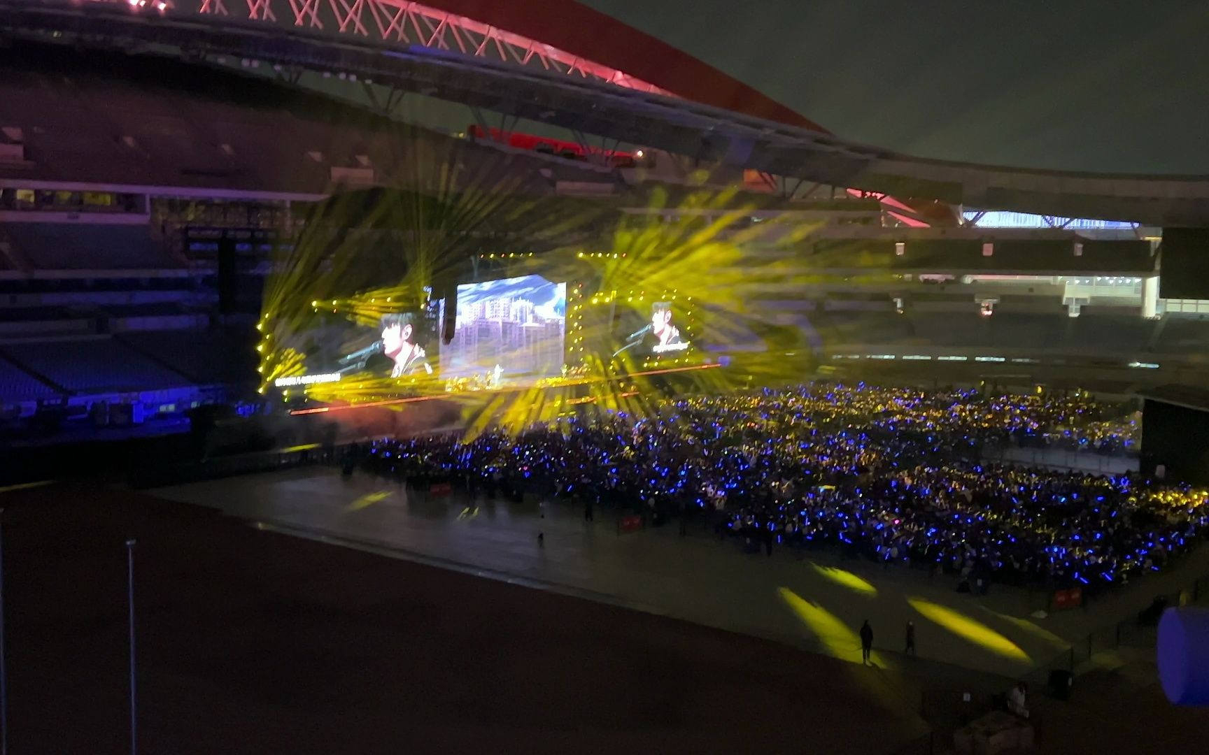 歌谣 李荣浩纵横四海演唱会南京站看台视角