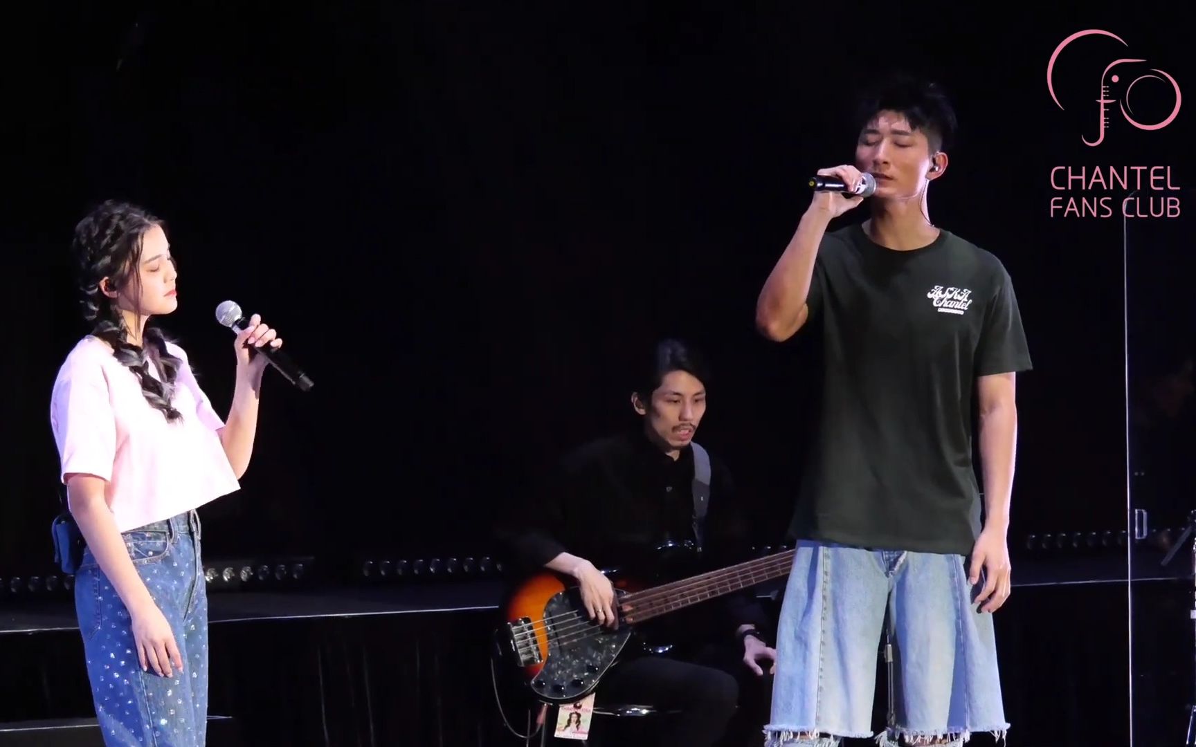 [图][4K Video] Chantel 姚焯菲 x Aska 張馳豪 -《記得》 原唱 林家謙 《#LOMLive Concert》encore!