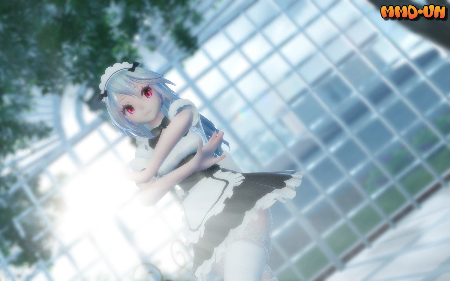 [MMD2] PiNK CAT  Miku Maid哔哩哔哩bilibili