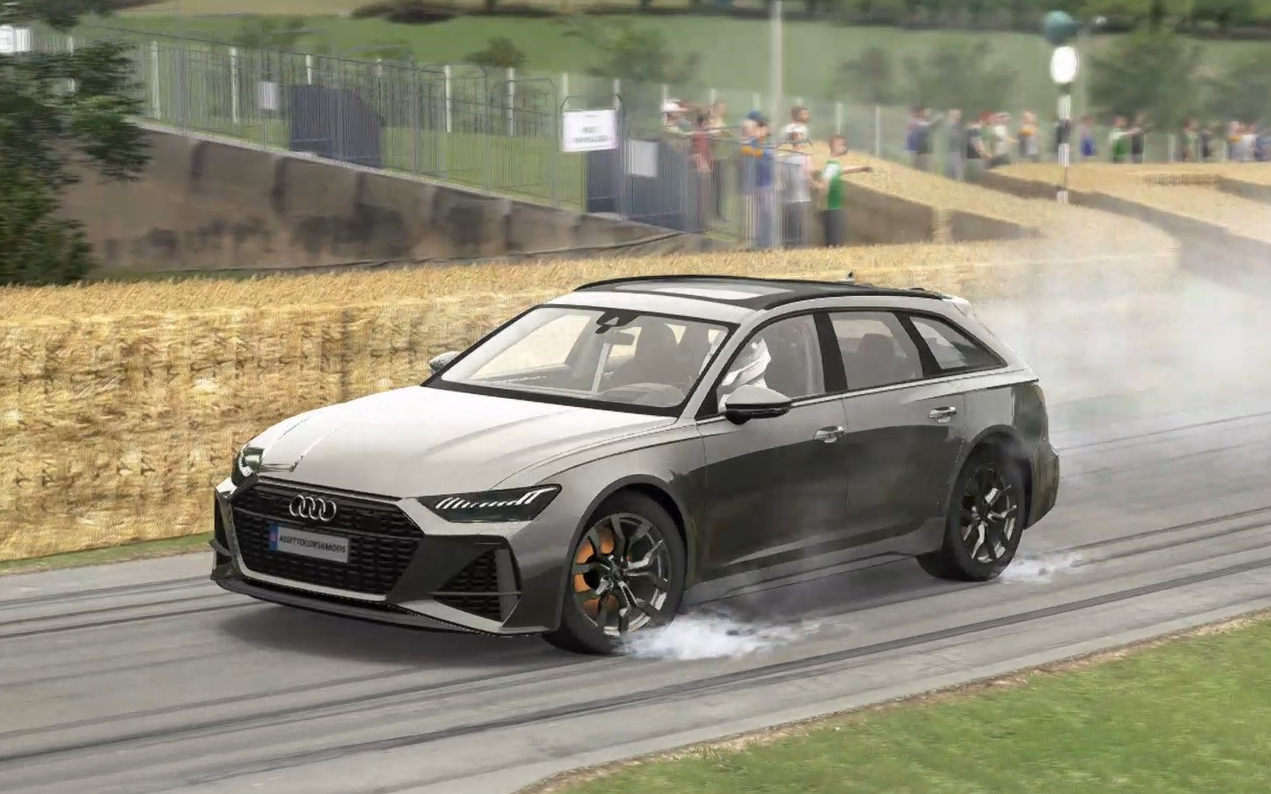 神力科莎车辆mod分享*29 奥迪 audi rs6 2021 allroad