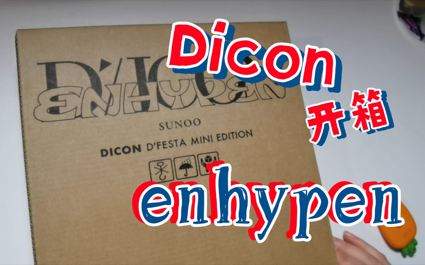 【enhypen】 dicon杂志开箱 /一百多张小卡/全程溺爱/没文化的人开箱果然词穷哔哩哔哩bilibili