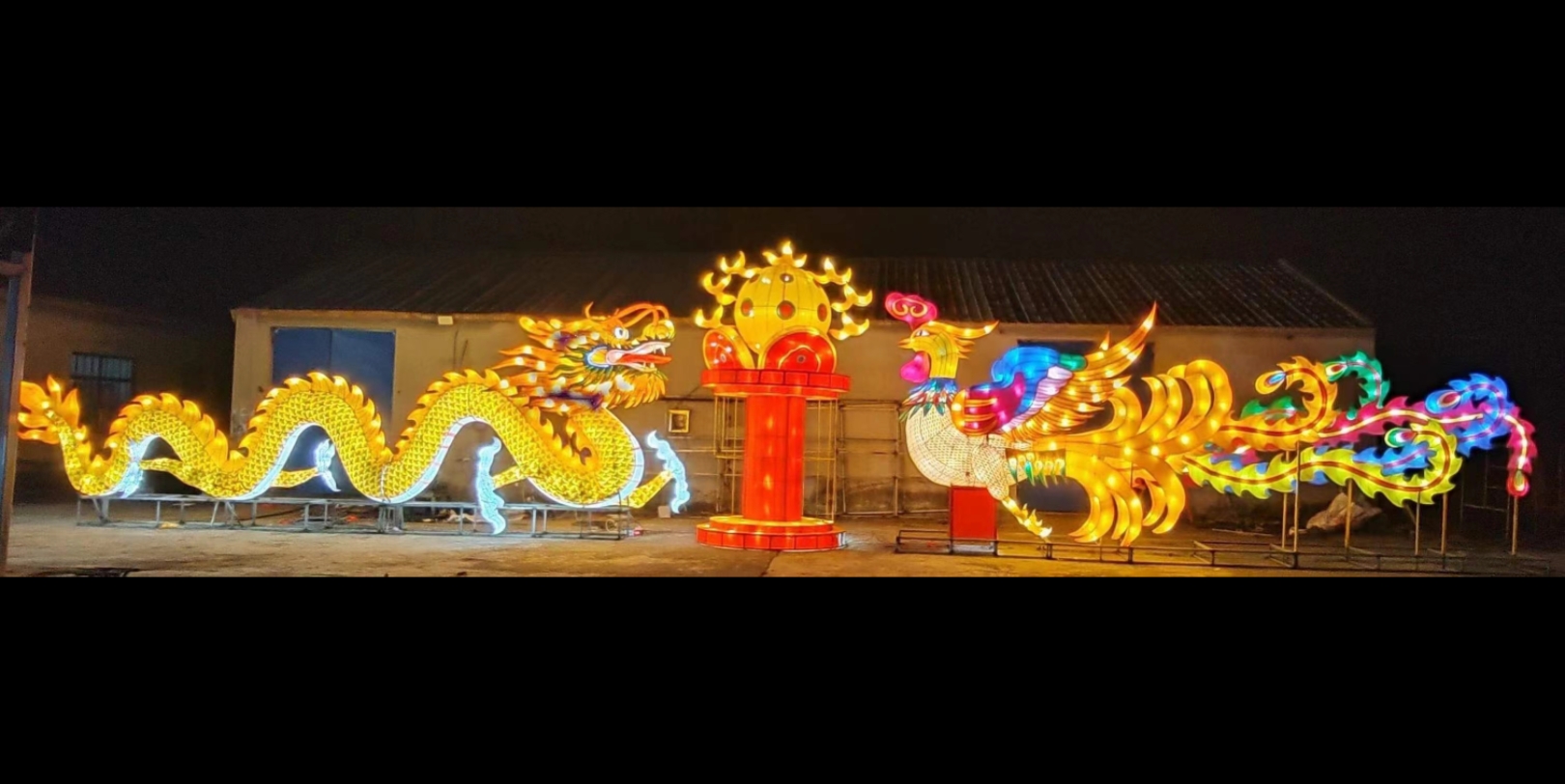 龙年花灯彩灯,中国龙,现货!