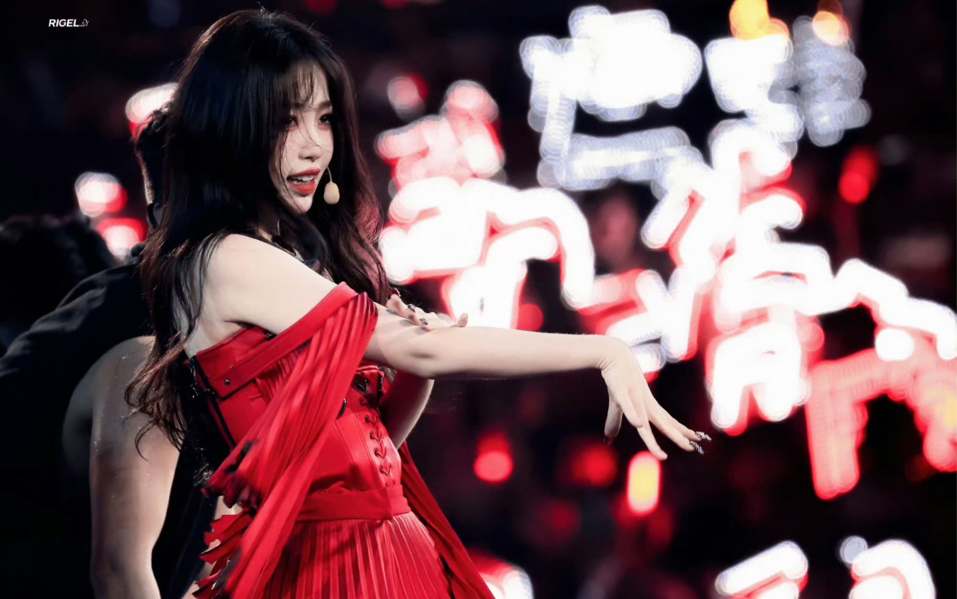 【the9】虞书欣《gwalla》正面高清focus 全场红海视角