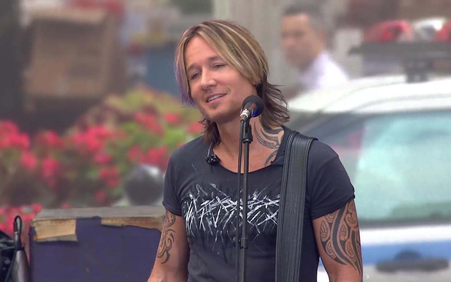 今日秀完整现场keithurbanliveontodayshow20180803