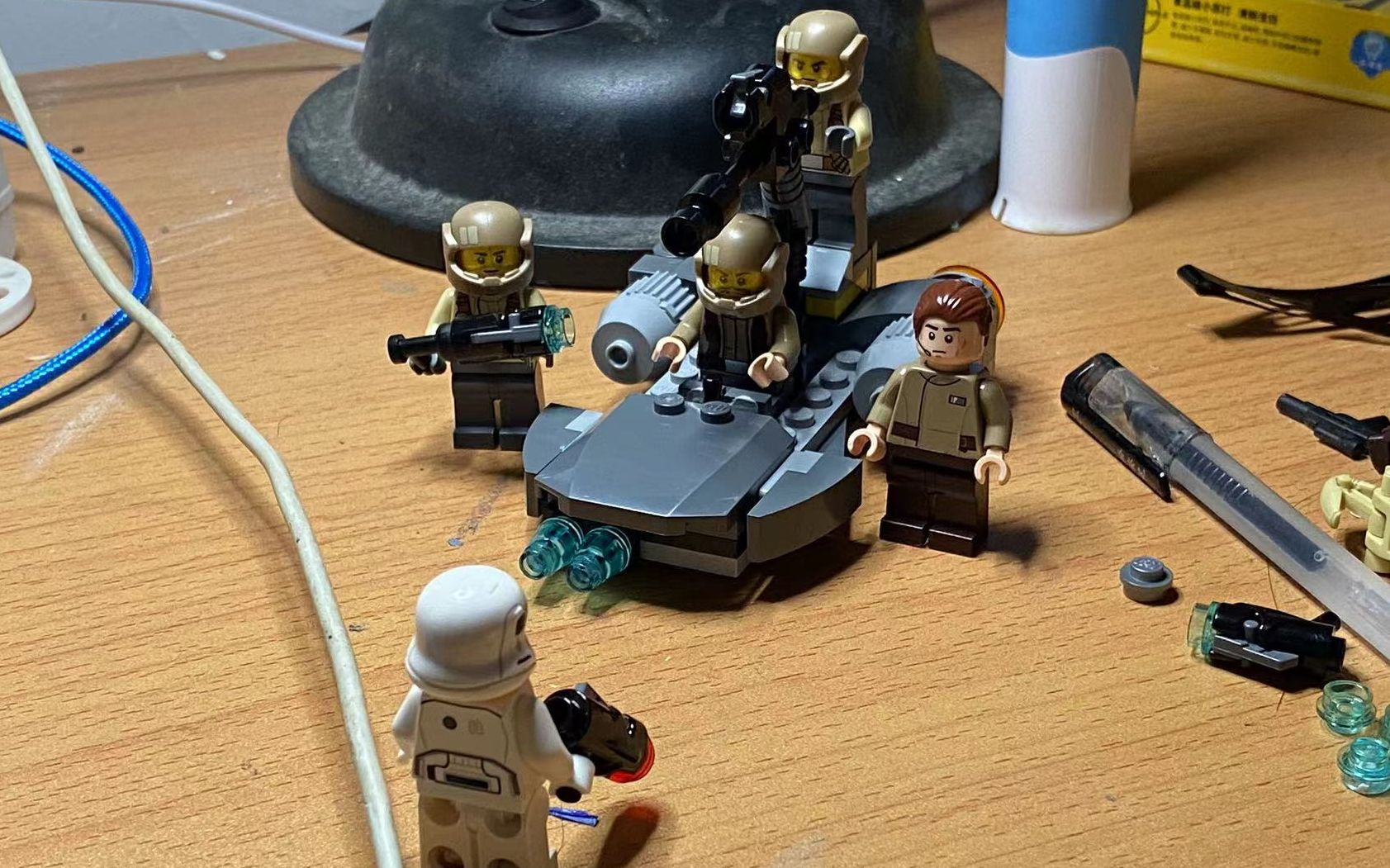 【乐高星球大战】75131抵抗组织兵包定格动画测评