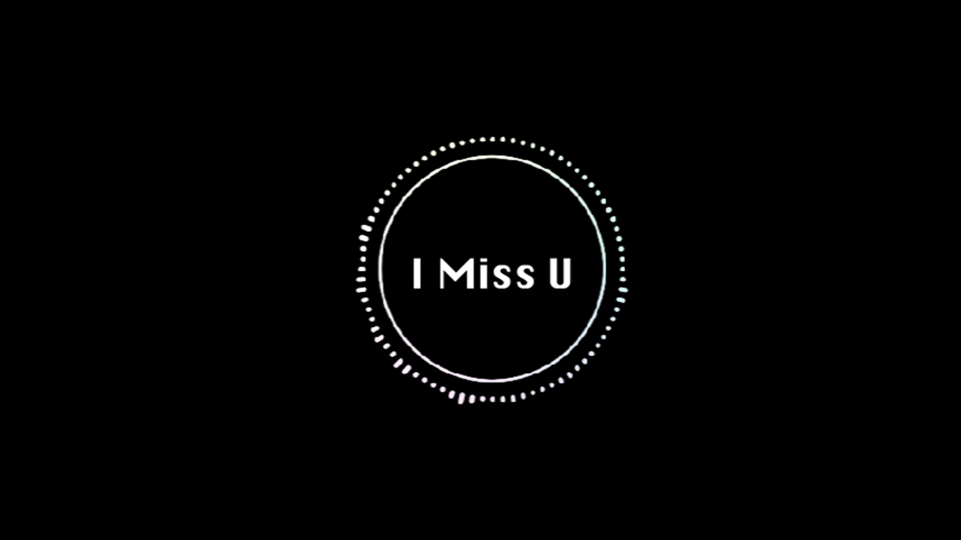 [图]I Miss U－原创音乐动态歌词