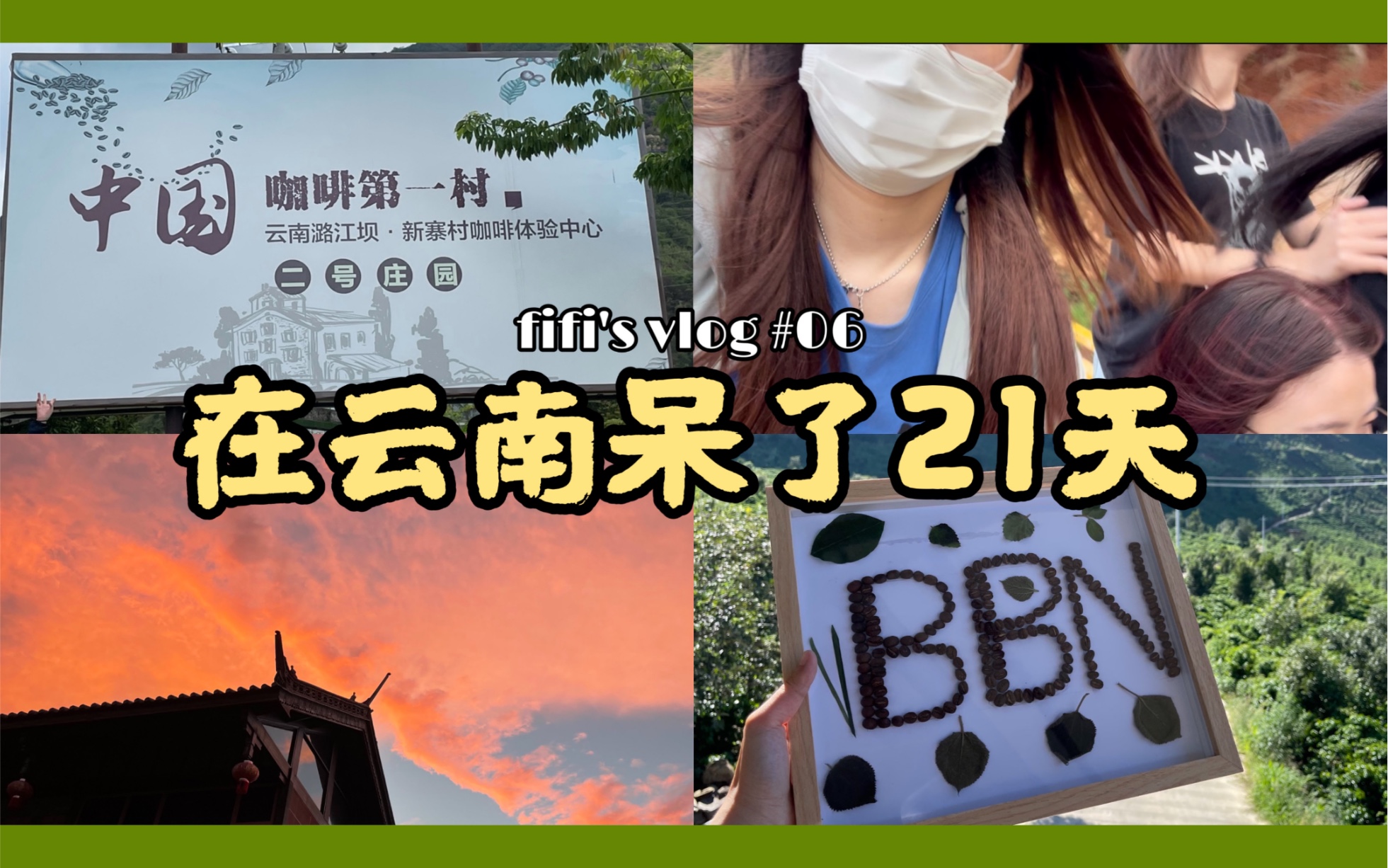 fi's vlog#06 | 云南保山 | 寻找小粒咖啡 | 深大人建的公益图书馆|暑期旅行哔哩哔哩bilibili