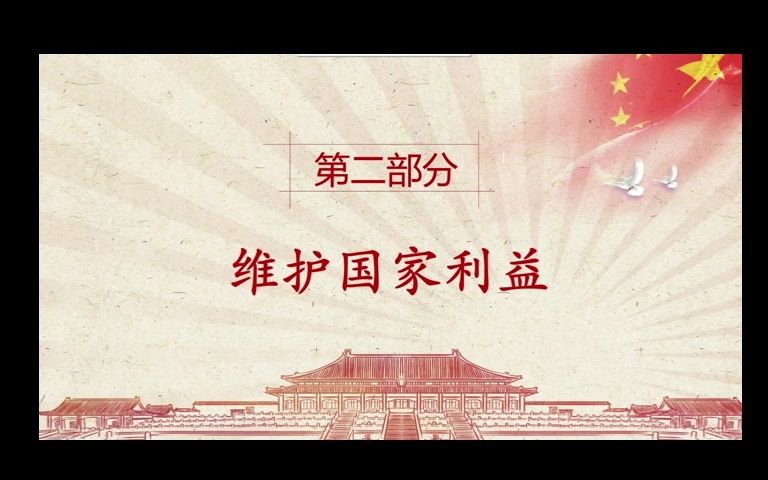 八年级下册 道德与法治 4.2 公民基本义务—维护国家利益哔哩哔哩bilibili