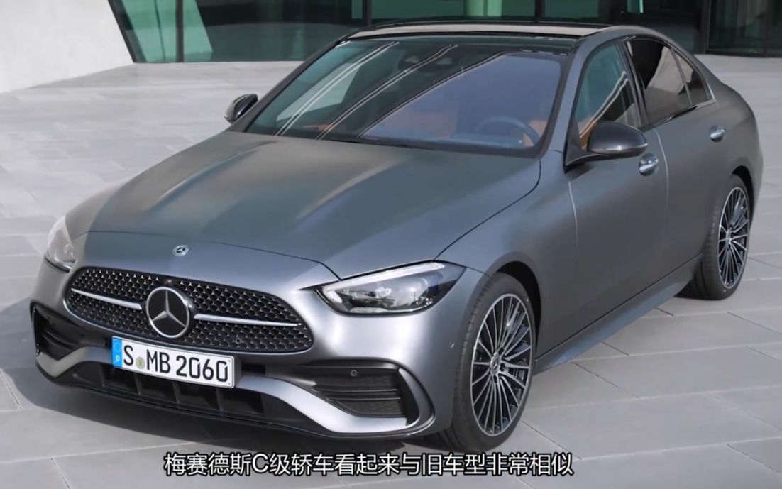 2021全新换代后的奔驰cclass小scarwow