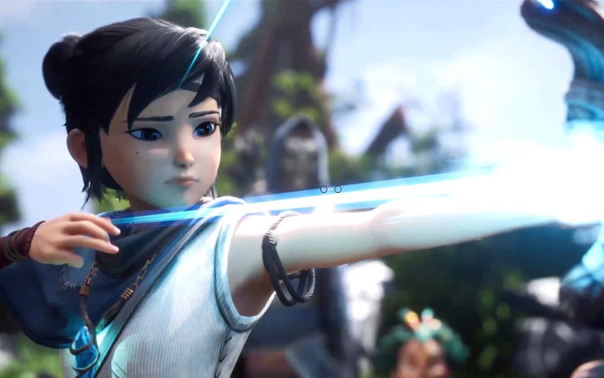 凯娜精神之桥跳跃攀爬通过废墟留守给凯娜送弓箭