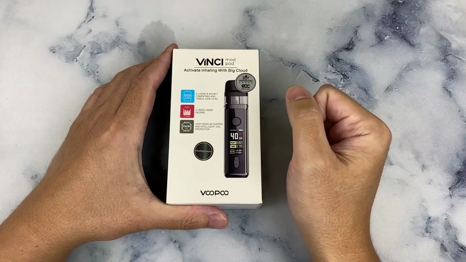 大雄蒸汽 voopoo vinci gene ai晶片小烟机 !神机就是好用!