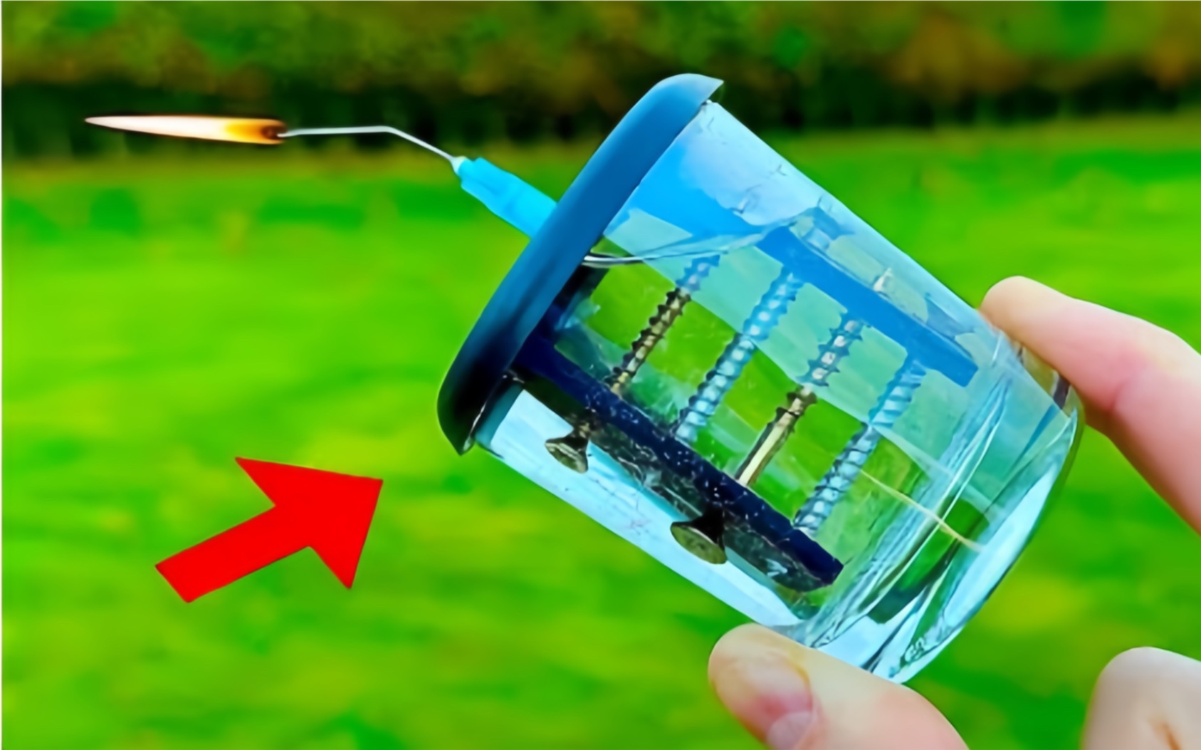 水转化为氢气-如何制作一个简单的氢气发生器