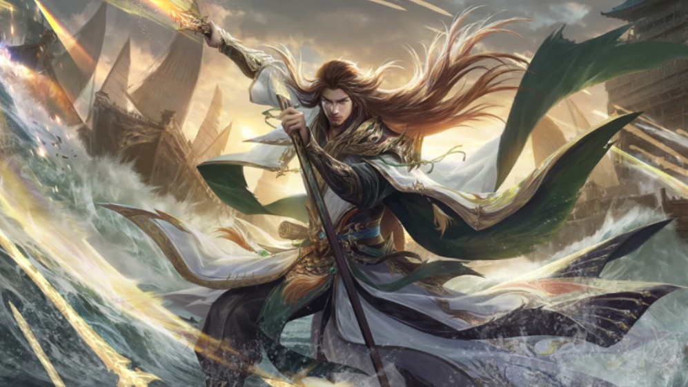 谋吕蒙新皮肤:笑嘻嘻神将