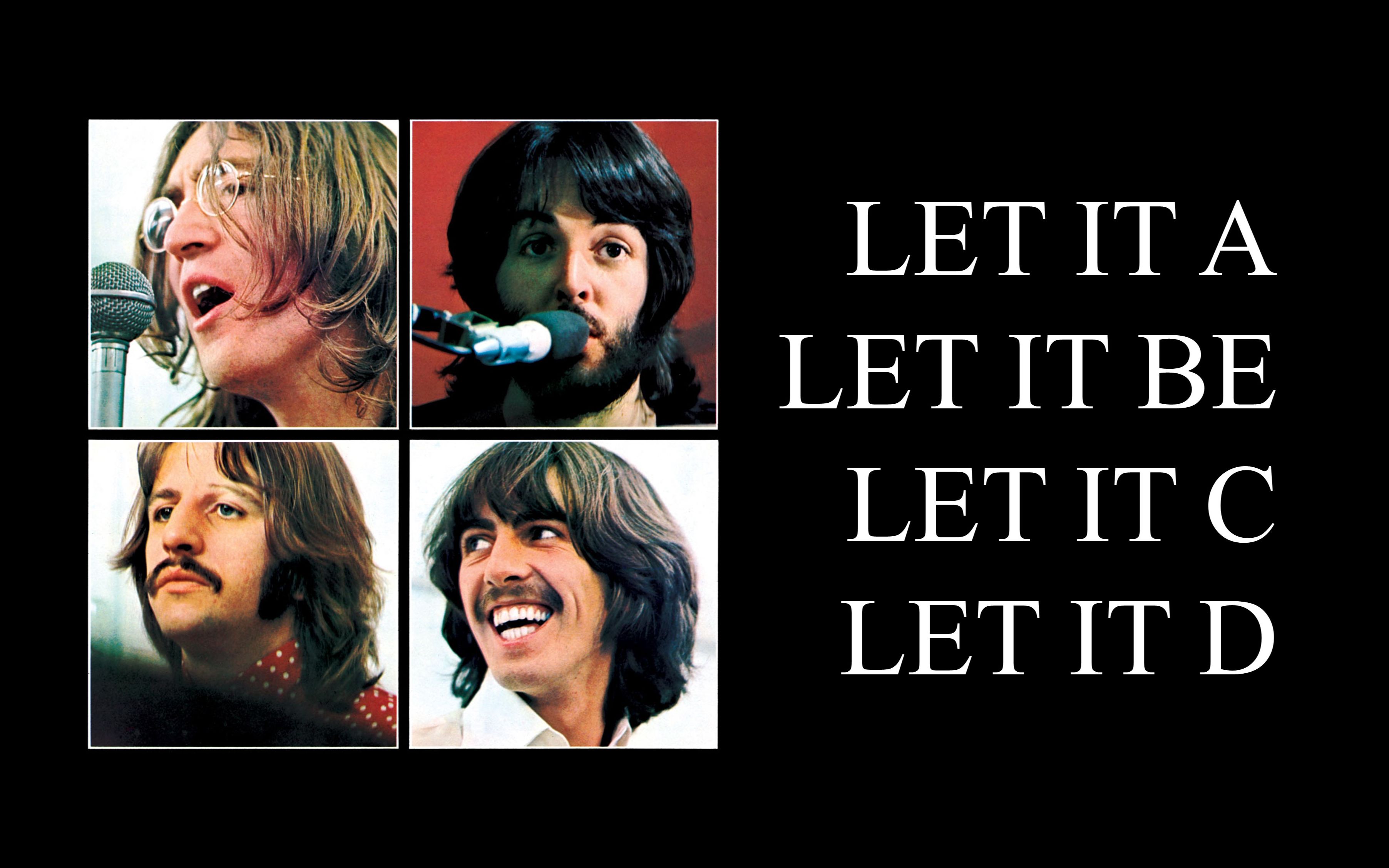 约翰·列侬《let it a b c d》