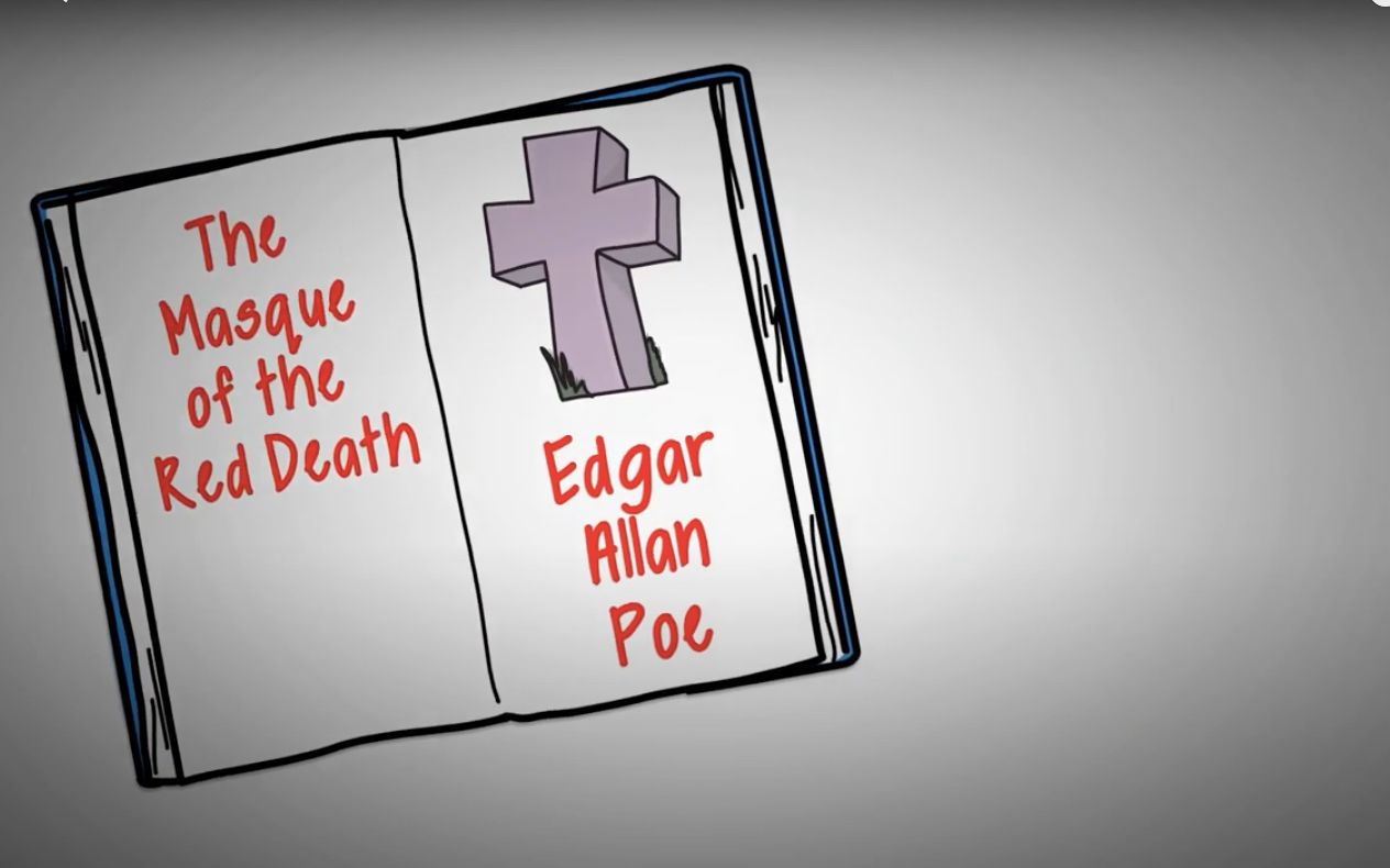 [图]【文学】爱伦·坡《红死魔的面具》 THE MASQUE OF THE RED DEATH BY EDGAR ALLAN POE