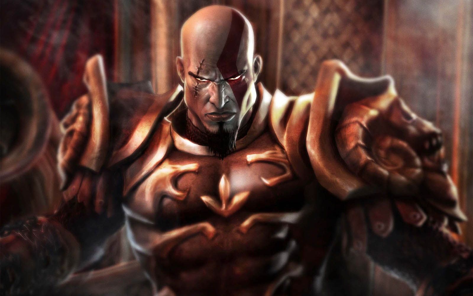 ps3 战神2 hd静态修改mod演示视频