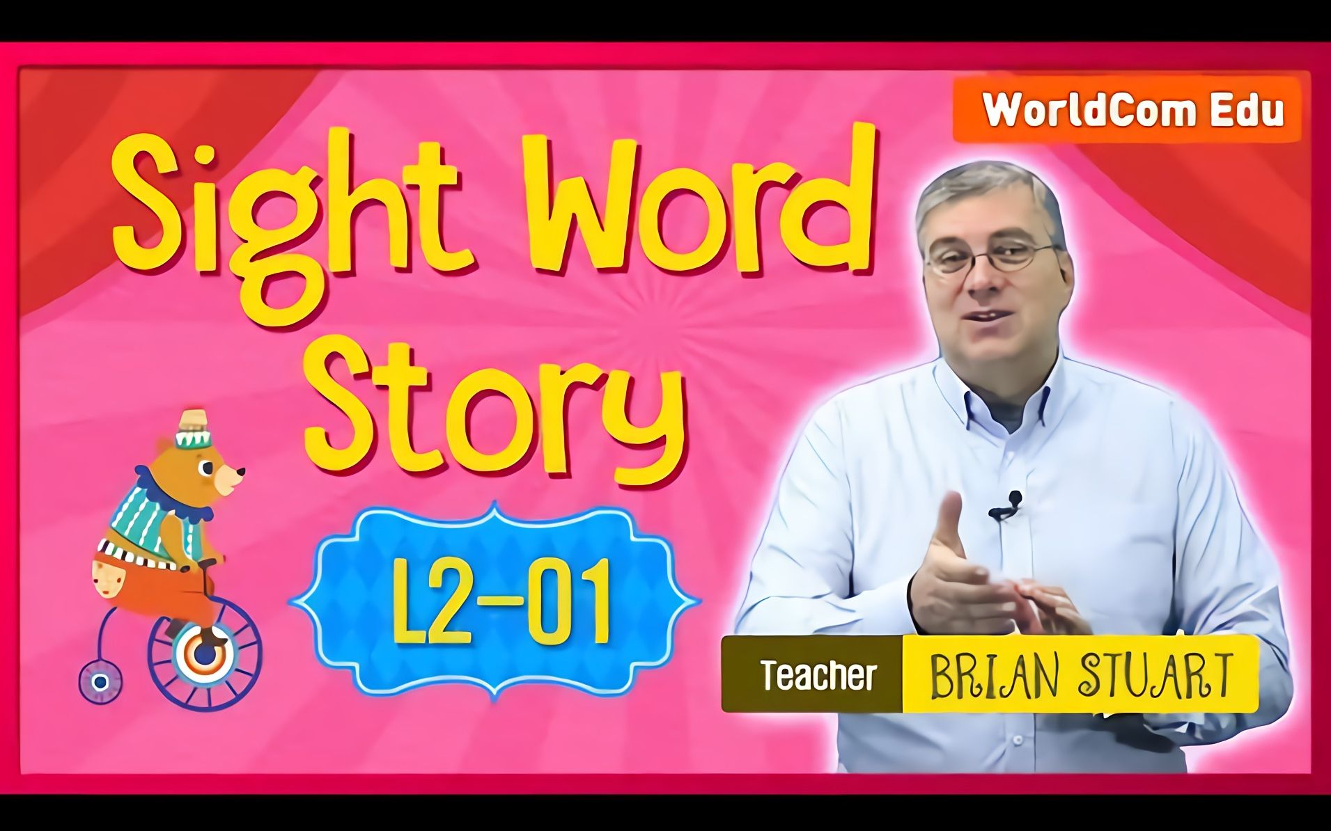 [图]常用单词故事 二级(Brian Stuart老师最新课程) Sight Word Story Level2