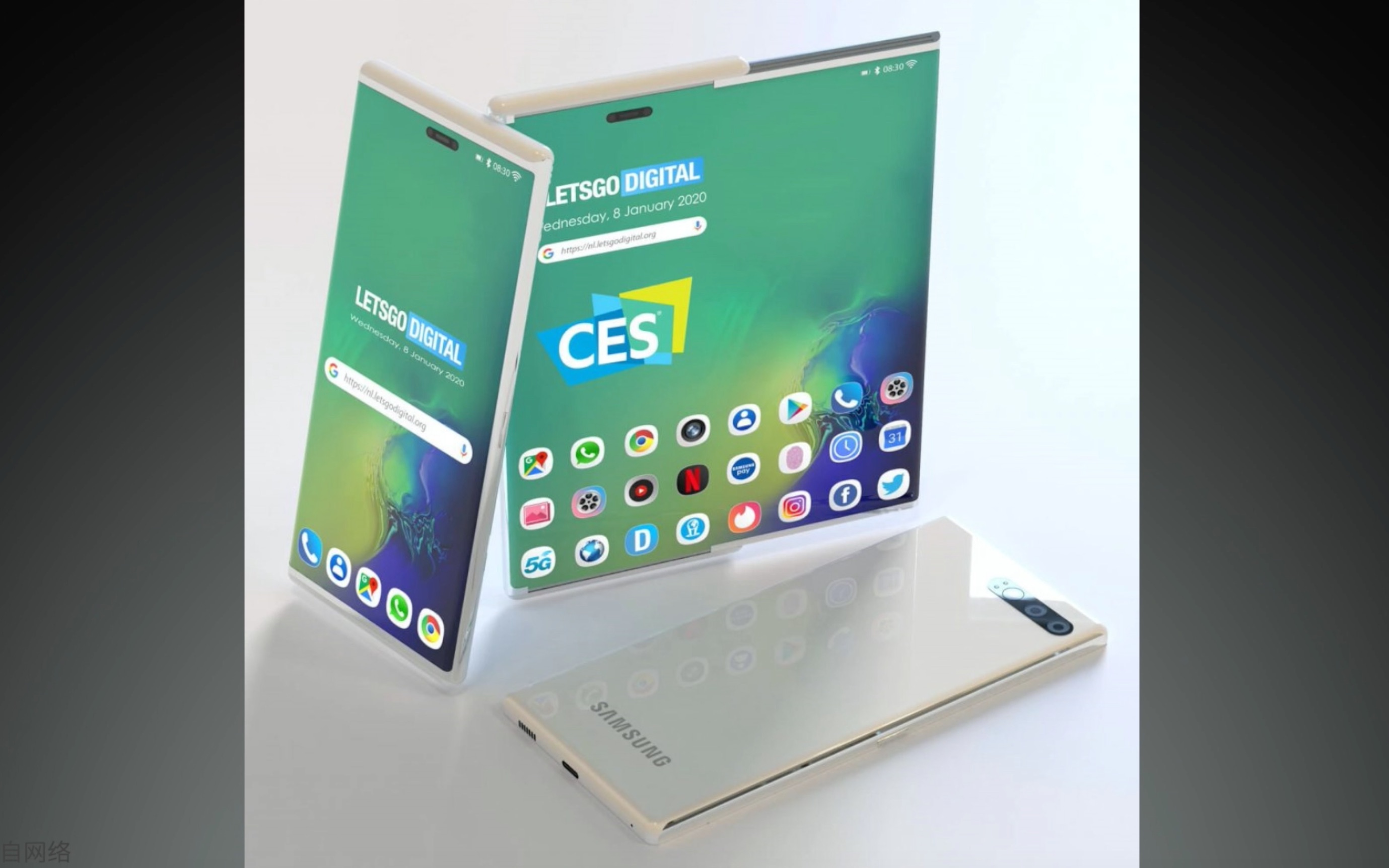 资讯100秒|三星展示侧滑式可伸缩屏幕 / 黑鲨3有望率先采用16gb内存