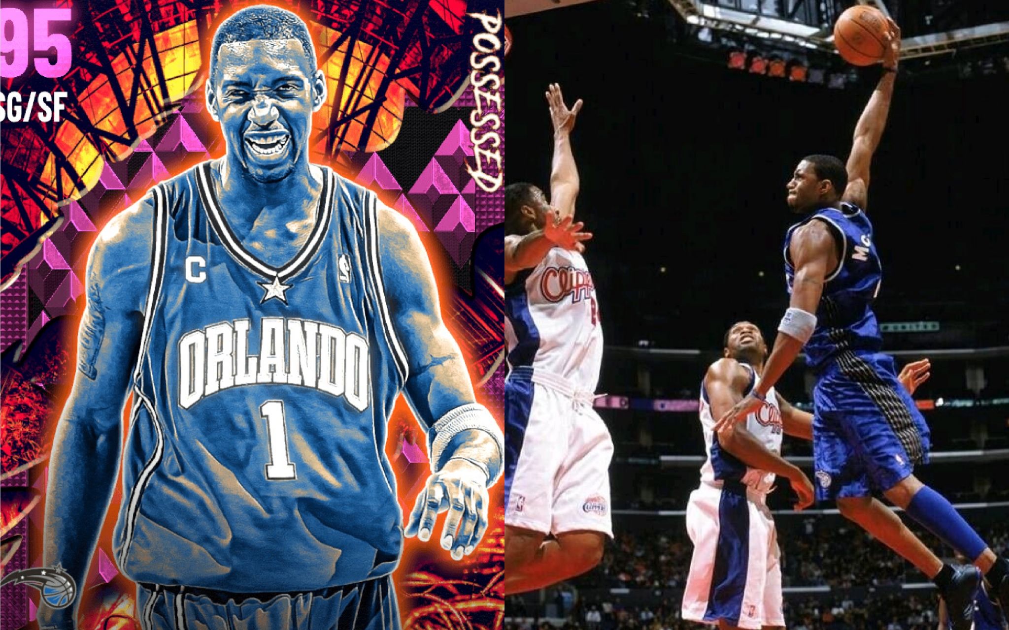 【nba2k21】粉钻麦迪,那个飞天遁地手感炸裂的麦子终于在21出现了