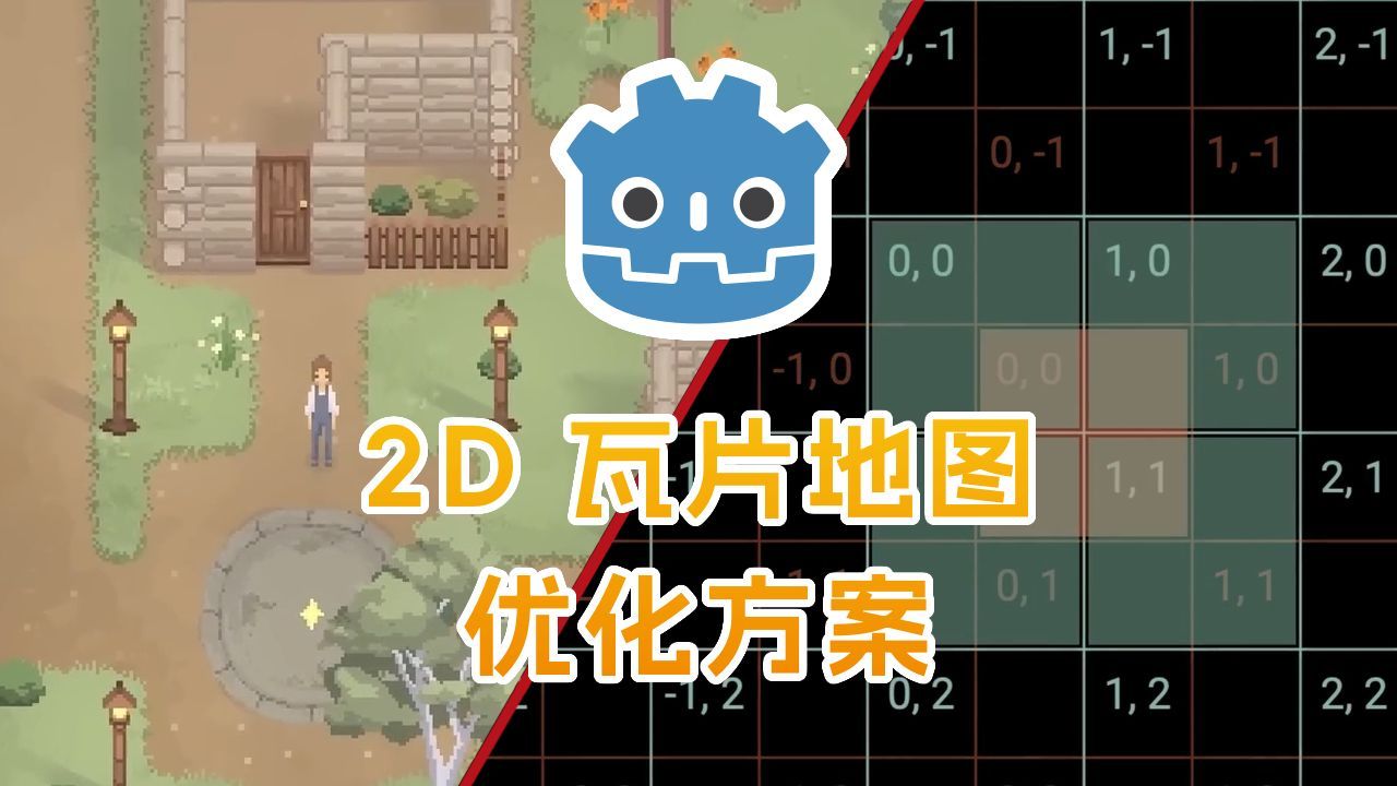 Godot 2D瓦片地图优化方案哔哩哔哩bilibili