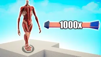 绿巨人与超巨型泰坦对决 1000 倍 OP 单位合集 - TABS 完全精准战斗模拟器 2025
