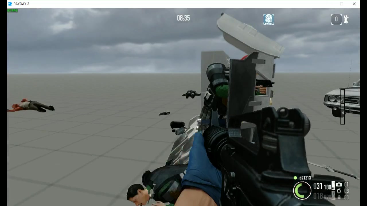 payday 2冬日队长可以被杀死