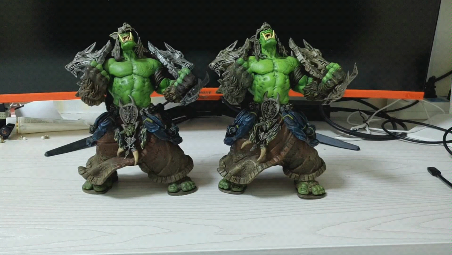 dc魔兽世界兽人萨满手办初版与再版区分视频_哔哩哔哩_bilibili