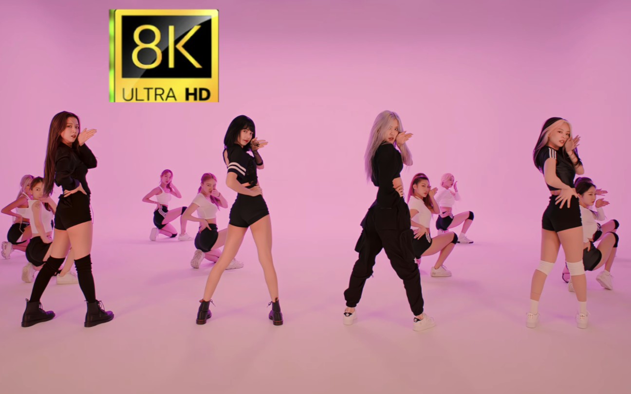 [图]【8K60帧】【超清现场】BLACKPINK - 《How You Like That》官方舞蹈.超高清MV.