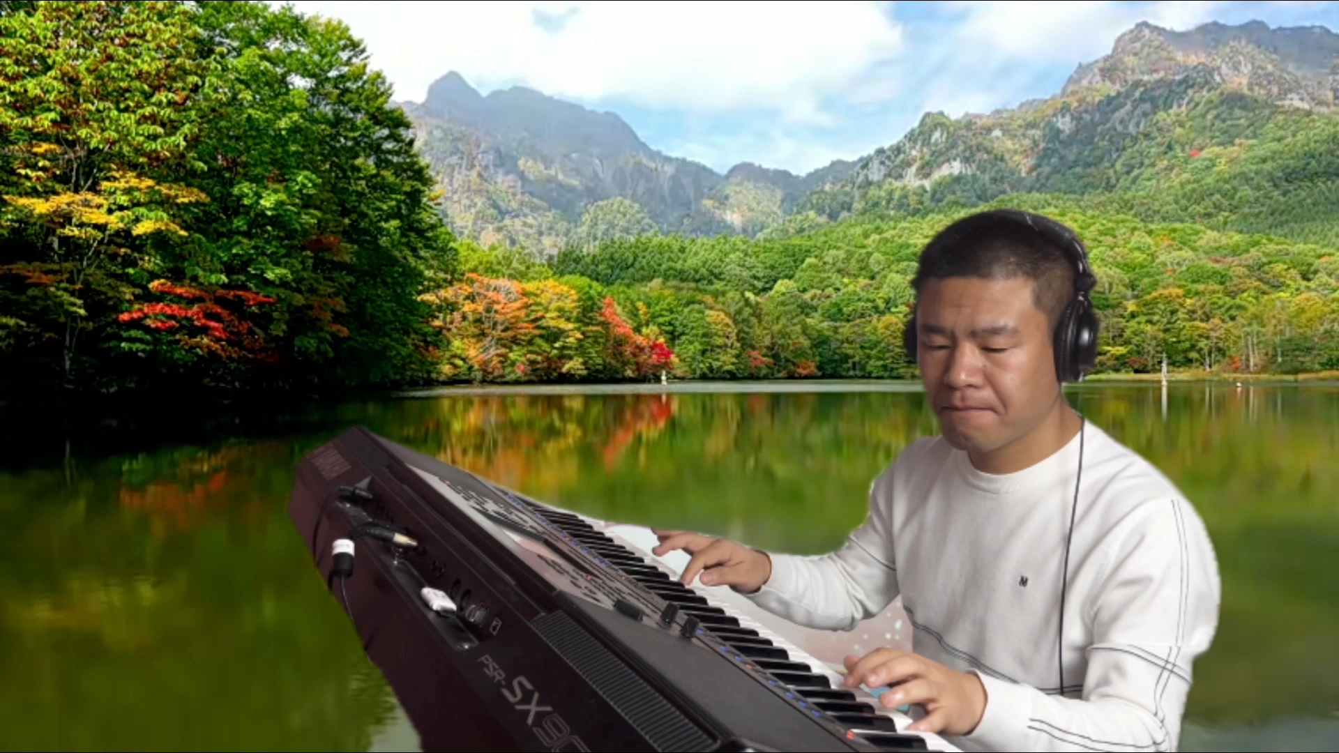 电子琴演奏【惜别的海岸】