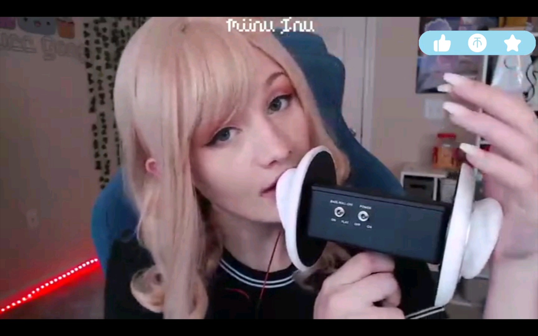 【miinu inu_asmr】asmr_吃耳朵,舔耳,咬耳朵,口腔音,无人声