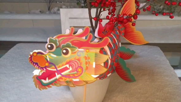 玉环非遗鳌龙鱼灯.