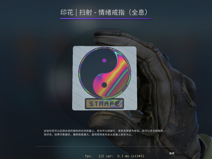 csgo 激流大行动印花 全息闪亮篇下CSGO